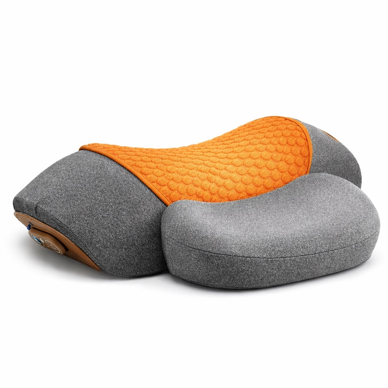 NECK PRO™ 3-in-1 – כרית עיסוי חכמה עם חימום ומתיחת צוואר לשחרור עמוק